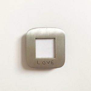 Crate & Barrel Mini "Love" Picture Frame
